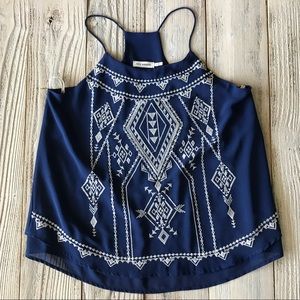 Blue Tank Top blu pepper